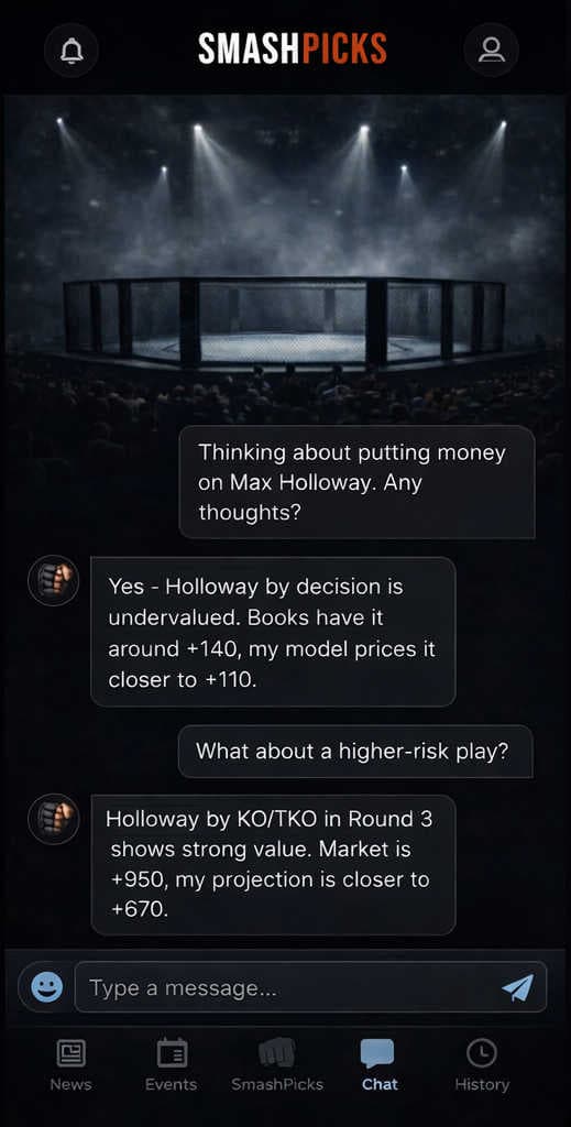 SmashPicks AI Chatbot