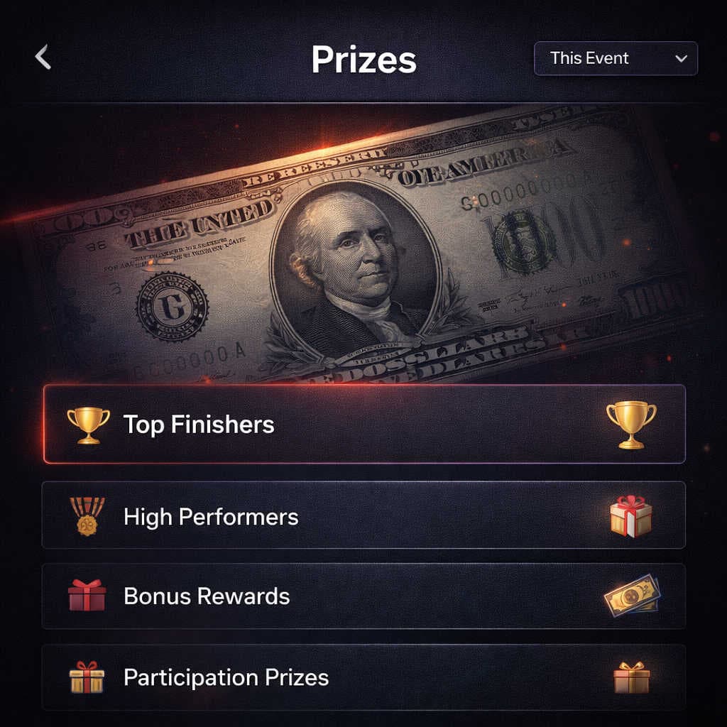 Event prizes